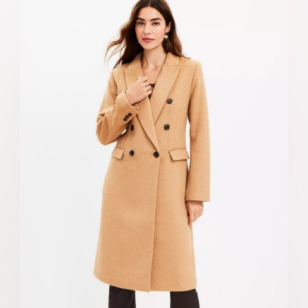 Loft Women's Double Breasted Coat